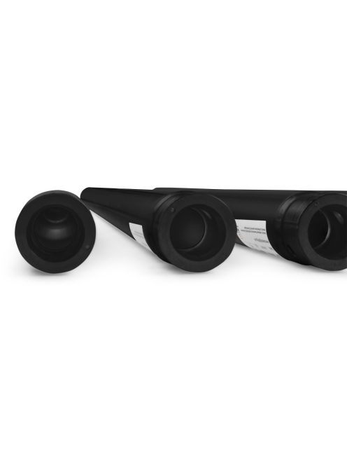 P31 Single Aluminium Tube 2,0m Black
