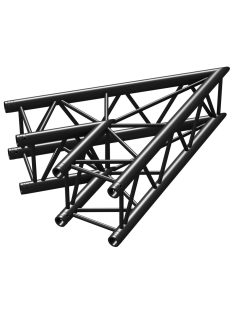 P30-C19 Truss 2-way corner 45º Black