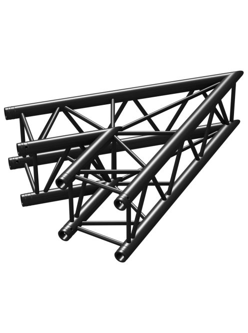 P30-C19 Truss 2-way corner 45º Black