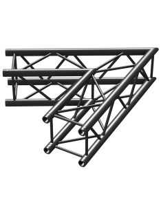P30-C20 Truss 2-way corner 60º Black
