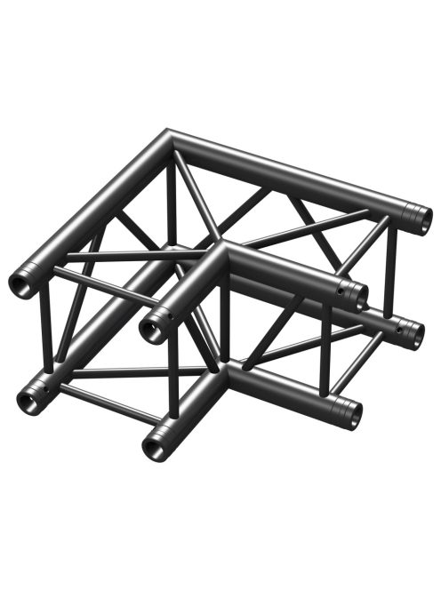 P30-C21 Truss 2-way corner 90º Black