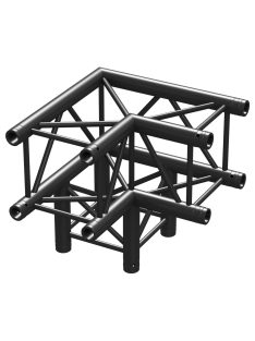 P30-C30 Truss 3-way corner 90º Black