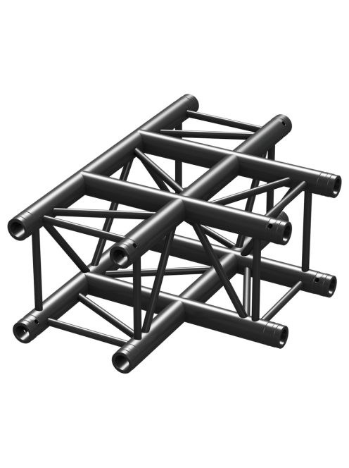 P30-T35 Truss 3-way T-junction Black