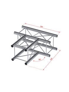 P24-T35 Deco Truss 3-way T junction