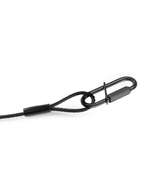 SAF35 Safety Cable 35cm x 3mm 30kg Black