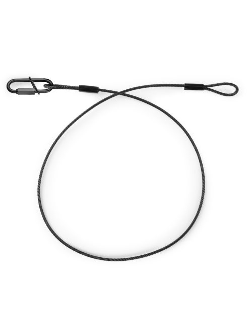 SAF75 Safety Cable 75cm x 3mm 30kg Black