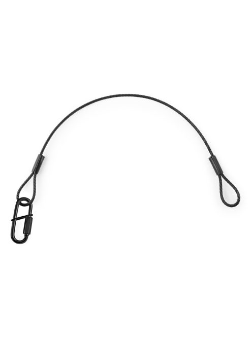 SAF75 Safety Cable 75cm x 3mm 30kg Black